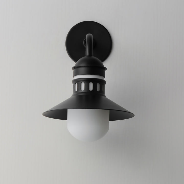 Admiralty 1-Light Outdoor Wall Sconce 365122 by Studio M Lighting – lifestyle