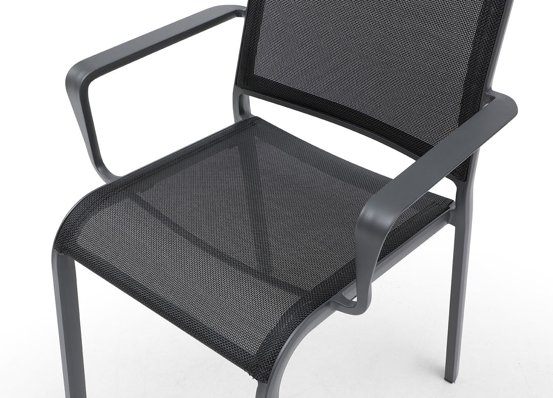 Aloha Outdoor Dining Armchair by Whiteline Modern Living – lifestyle