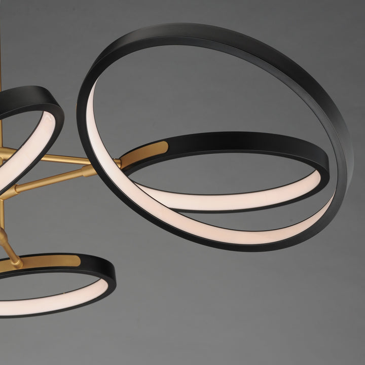 Hoopla 6-Light LED Pendant 254328 by Studio M Lighting – lifestyle
