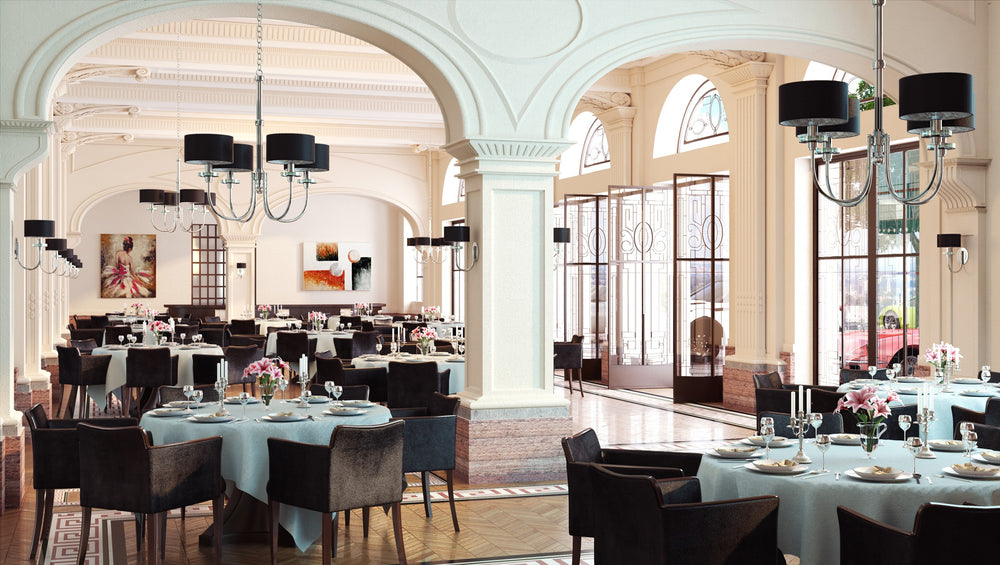 Manhattan 4-Light Chandelier by Studio M Lighting – lifestyle