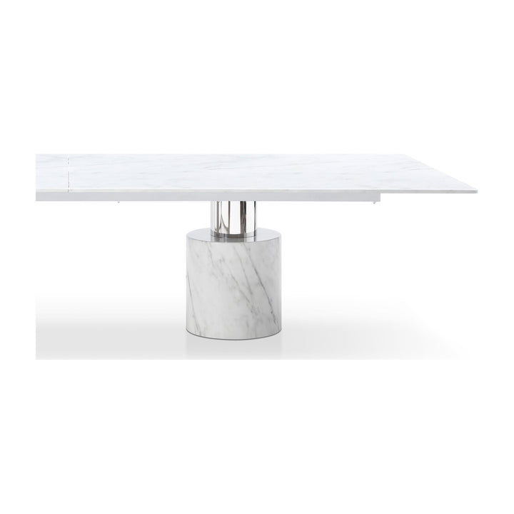 Geneva Dining Table Cylinder by Whiteline Modern Living