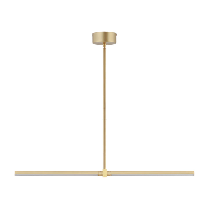 Dorian 36 Linear LED Pendant by Studio M Lighting in Gold