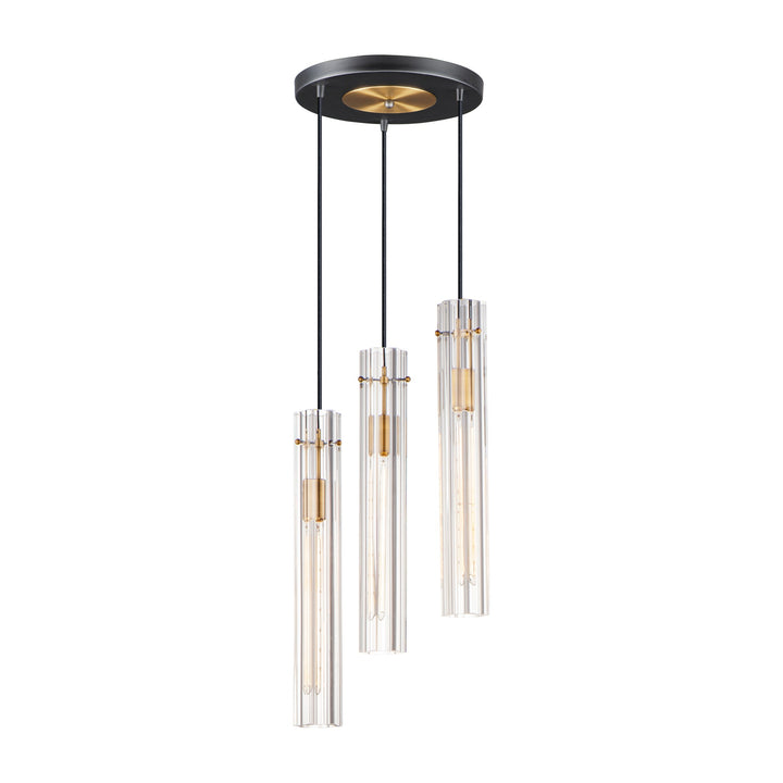 Flambeau 3-Light Chandelier 166123 by Studio M Lighting
