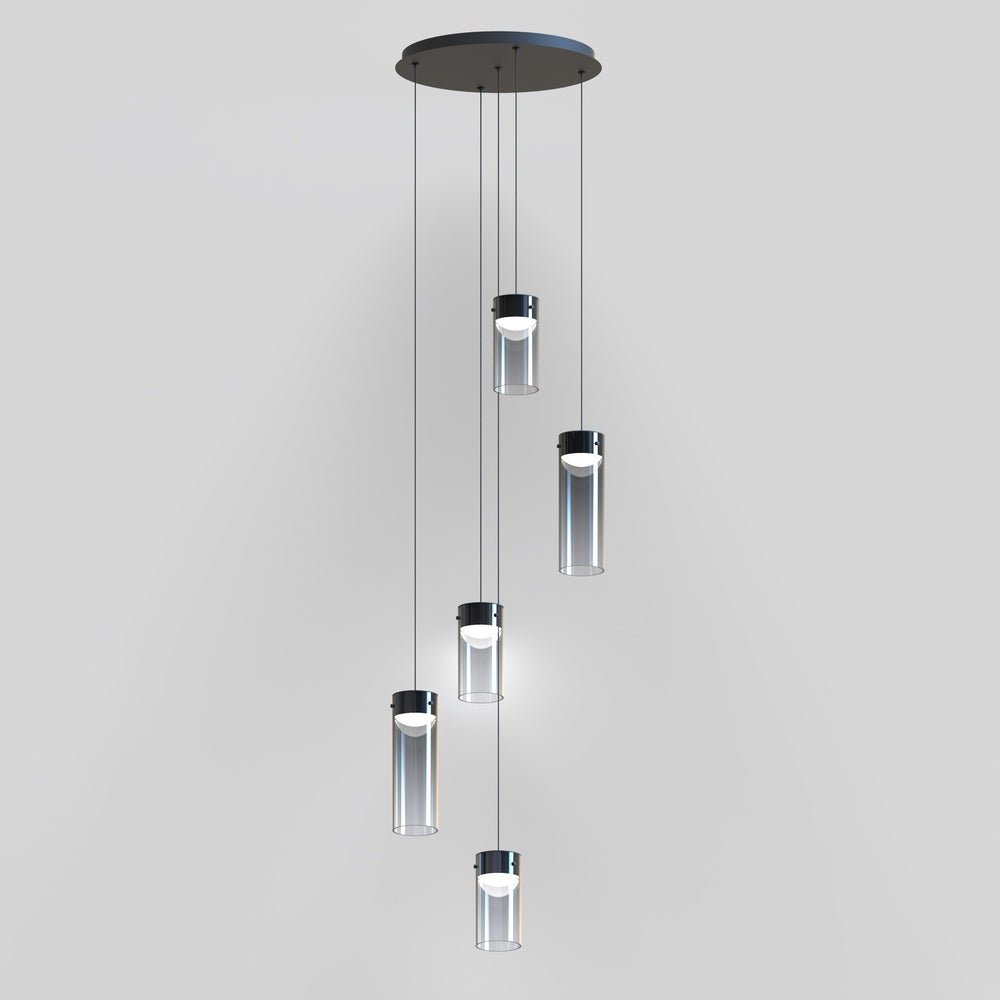 Highball 5-Light LED Pendant by Studio M Lighting – lifestyle
