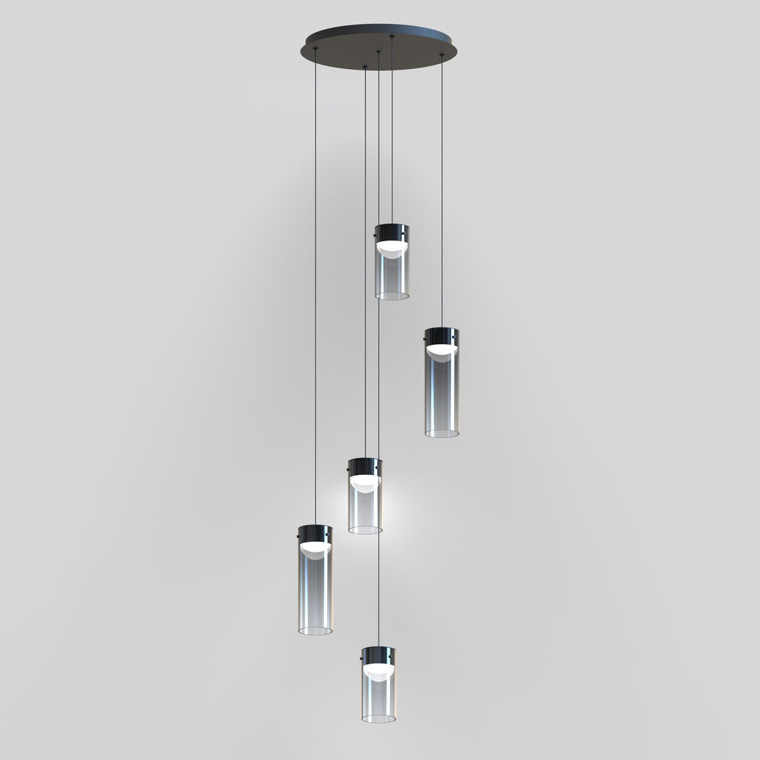 Highball 5-Light LED Pendant by Studio M Lighting – lifestyle