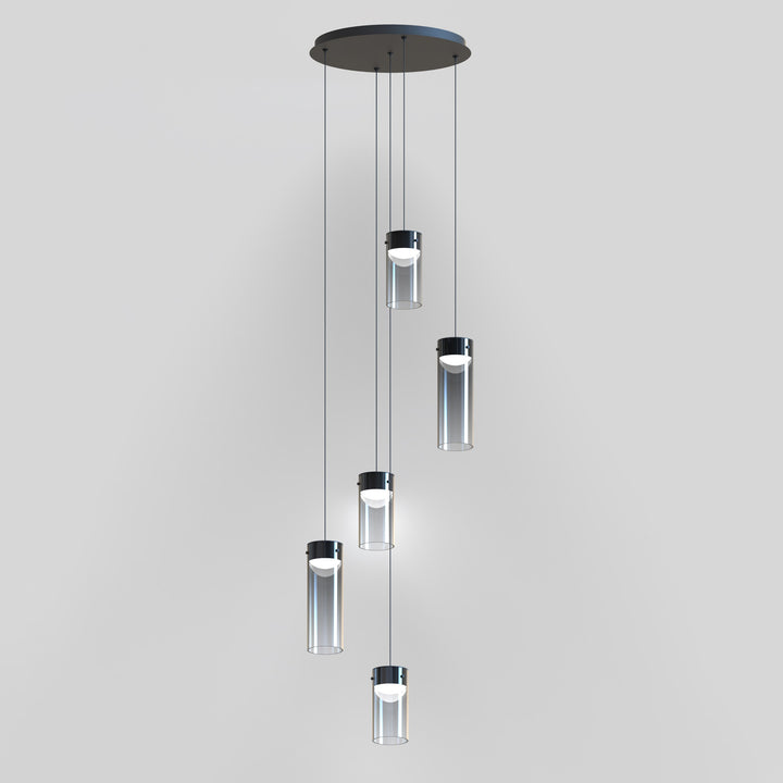 Highball 5-Light LED Pendant by Studio M Lighting – lifestyle