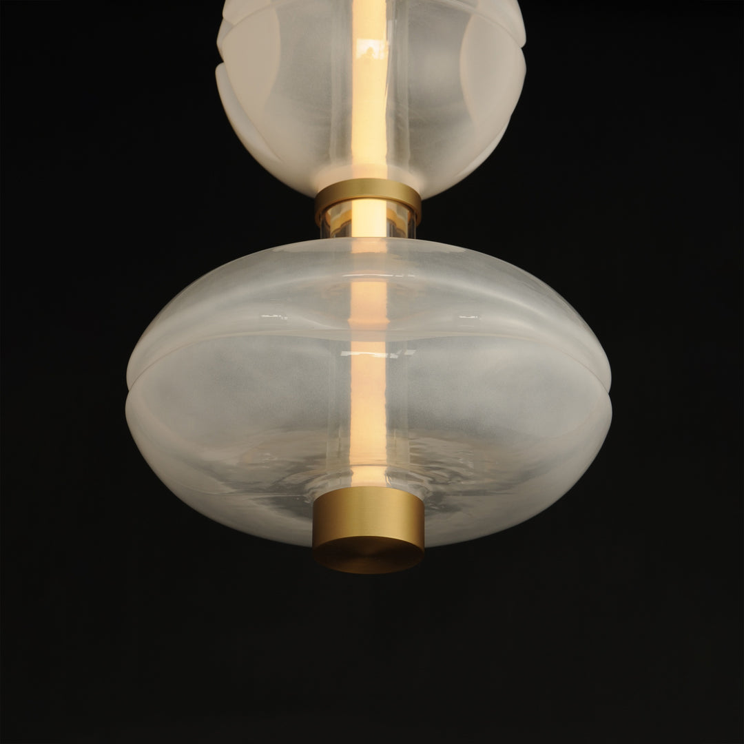 Gusto 33" LED Ceiling Mount by Studio M Lighting – lifestyle