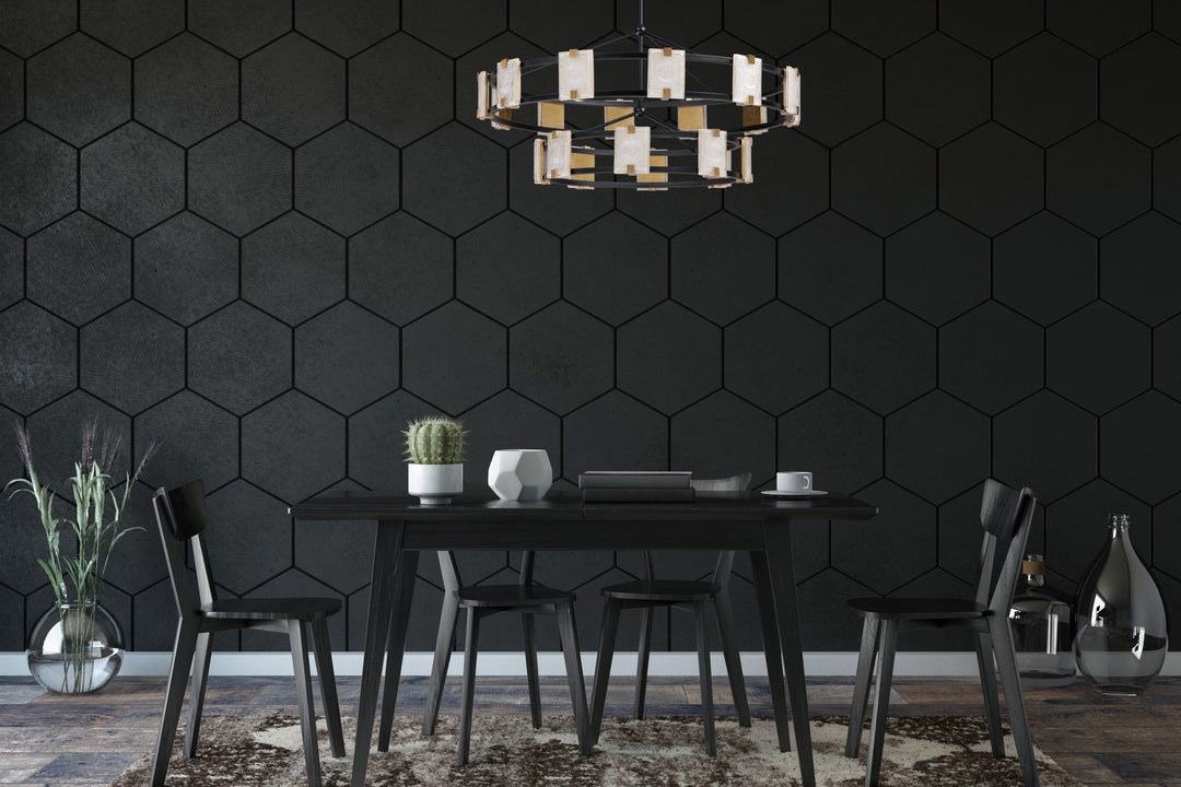 Radiant Radial 5-Light Chandelier by Studio M Lighting – lifestyle