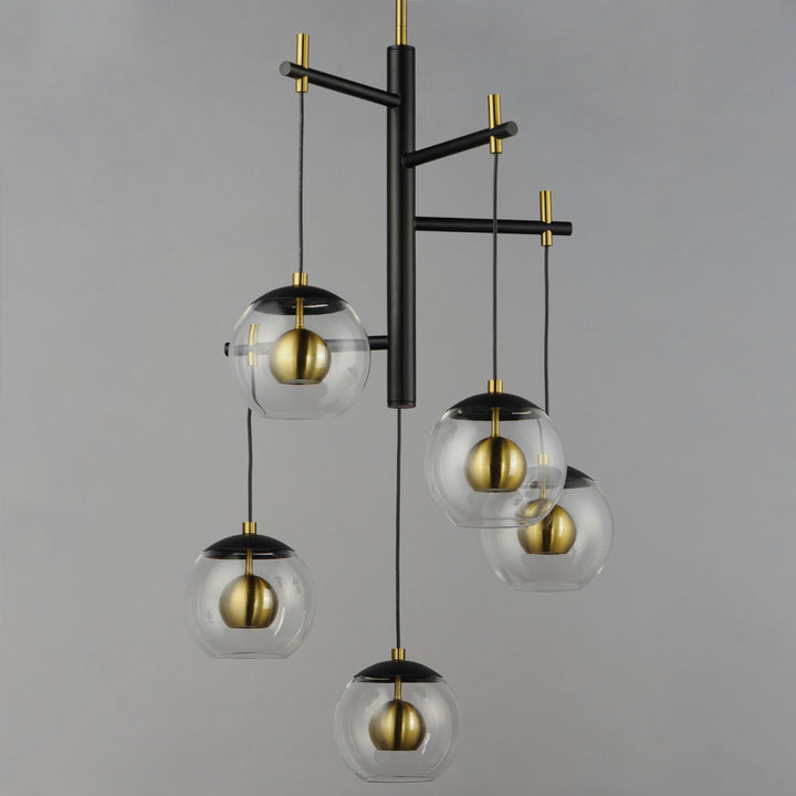 Nucleus Nuclues 5-Light Pendant by Studio M Lighting – lifestyle