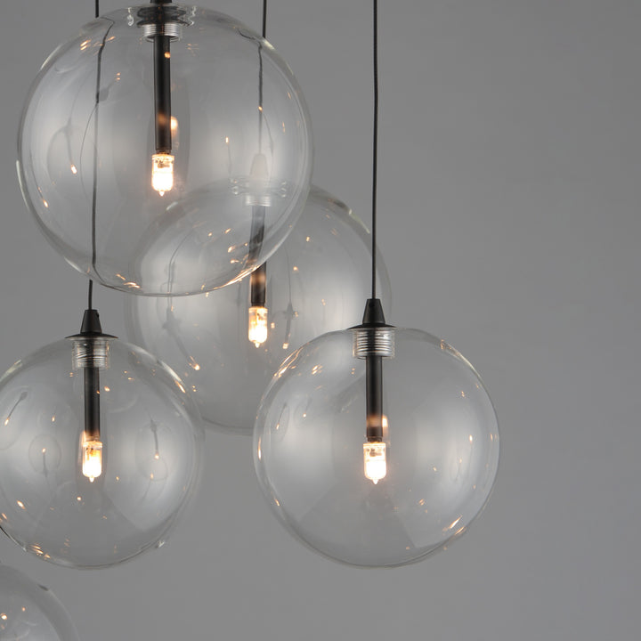 Global 9-Light LED Chandelier by Studio M Lighting – lifestyle