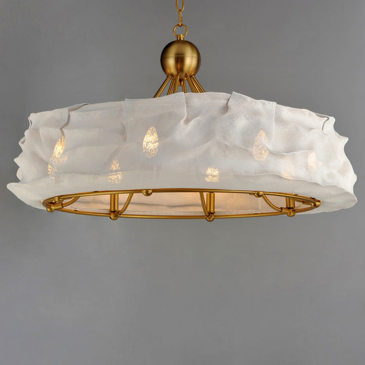 Shroud 8-Light Chandelier by Studio M Lighting – lifestyle