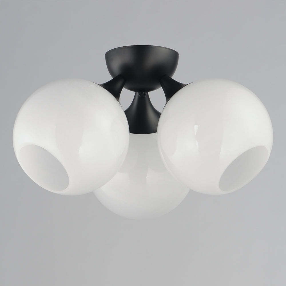 Neve 3-Light Semi Flush by Studio M Lighting – lifestyle