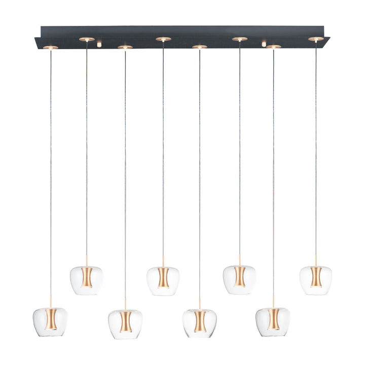Newton LED 8-Light Pendant by Studio M Lighting
