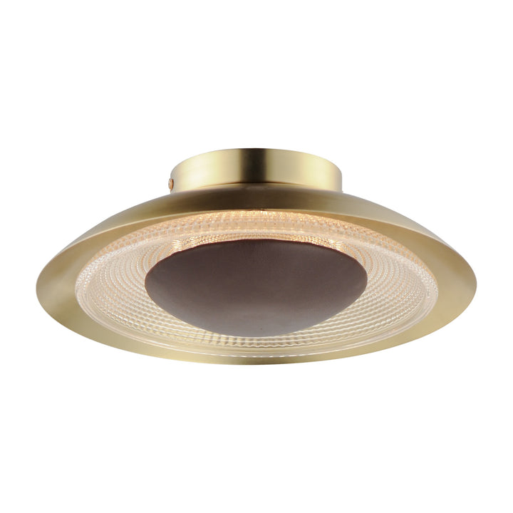 Prismatic 16" Surface Mount by Studio M Lighting in Natural Aged Brass