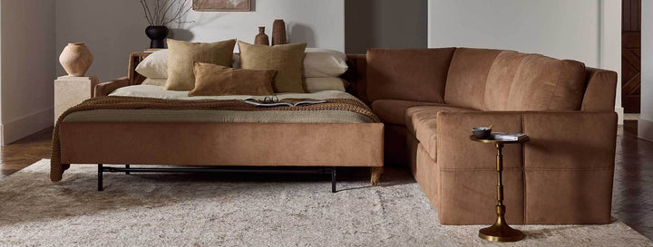 Bentley Comfort Sleeper Sectional Sleeper Sofas American Leather