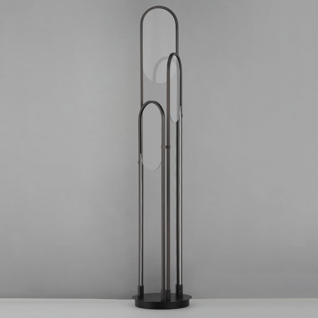 Trance 3-Light LED Floor Lamp by Studio M Lighting – lifestyle