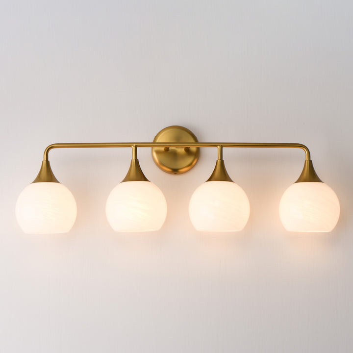 Neve 4-Light Bath Vanity by Studio M Lighting – lifestyle