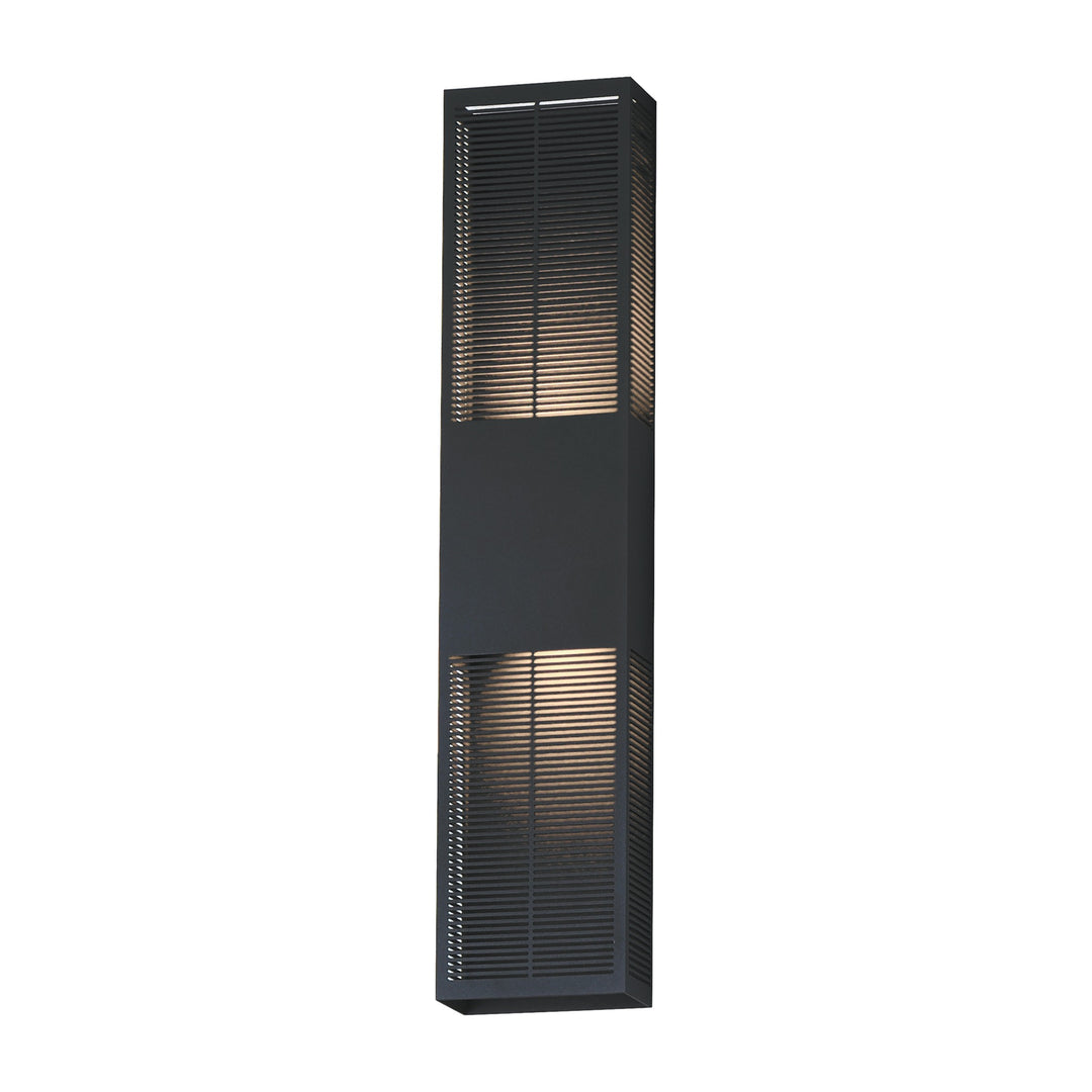 Grate 30 LED Outdoor Wall Sconce by Studio M Lighting in Black