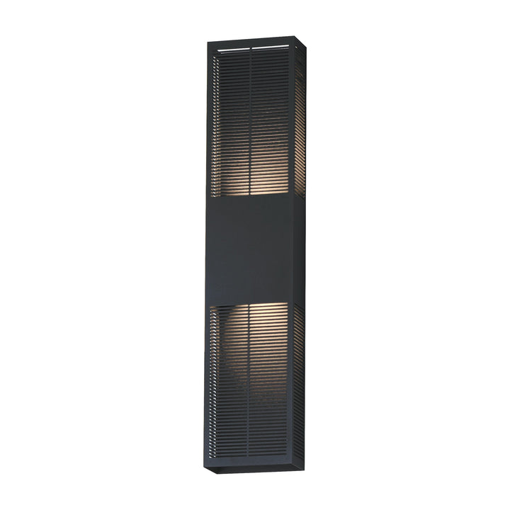 Grate 30 LED Outdoor Wall Sconce by Studio M Lighting in Black