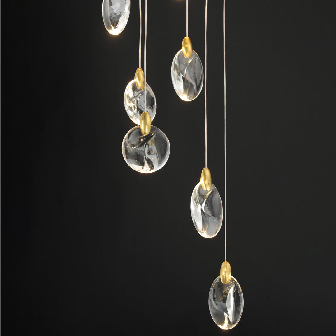 Pebble 12-Light LED Pendant by Studio M Lighting – lifestyle