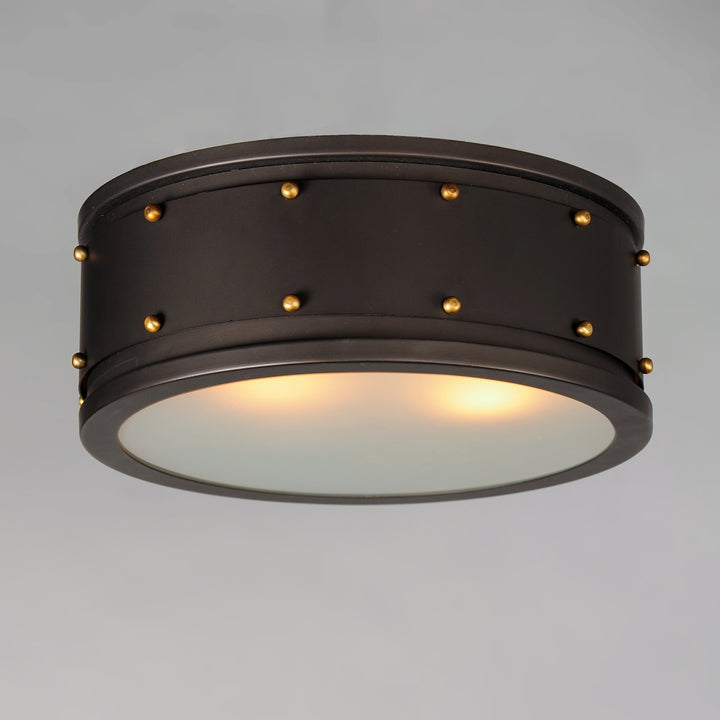 Trestle 2-Light Flush Mount by Studio M Lighting – lifestyle