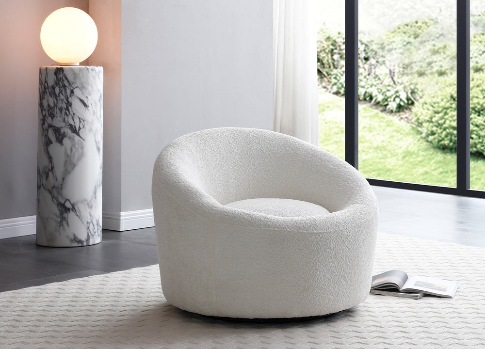 Perla Swivel Accent Chair by Whiteline Modern Living – lifestyle