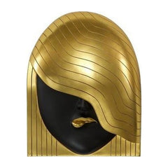 Fashion Faces Wall Art, Large, Her Left Wave, Black and Gold Phillips Collection