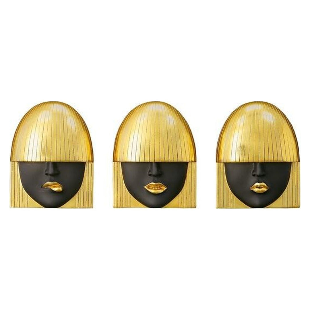 Fashion Faces Wall Art, Set of 3 Phillips Collection