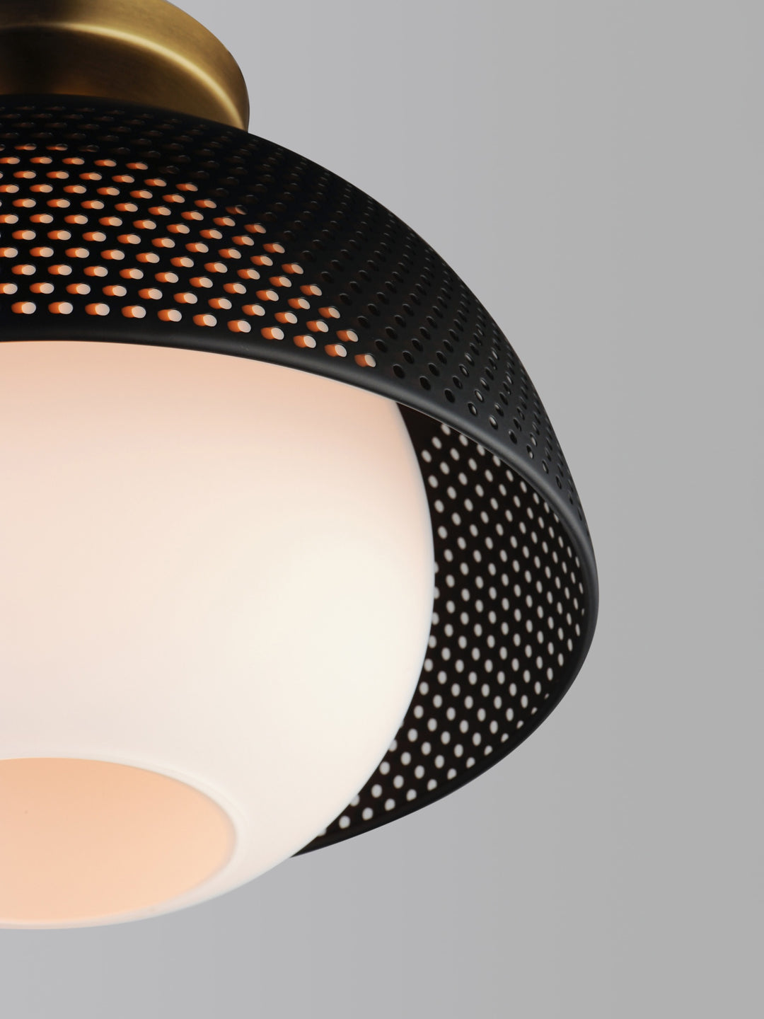Perf Flush Mount by Studio M Lighting – lifestyle