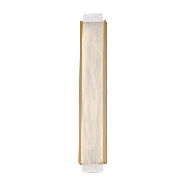 Celine 32 LED Bath Vanity by Studio M Lighting in Natural Aged Brass
