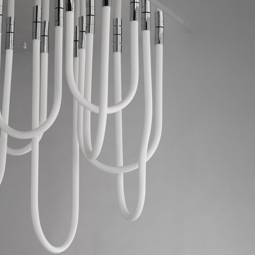Soleil 14-Light LED SQ Flush Mount by Studio M Lighting – lifestyle