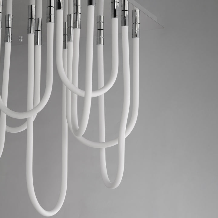 Soleil 14-Light LED SQ Flush Mount by Studio M Lighting – lifestyle