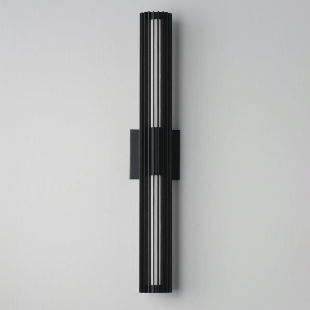 Citadel 28 LED Outdoor wall sconce by Studio M Lighting – lifestyle