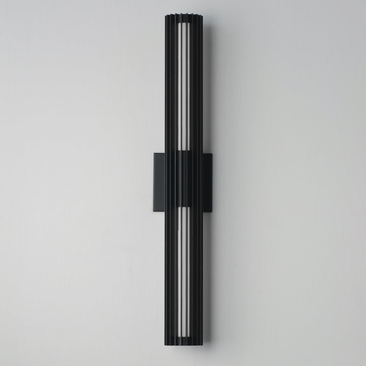 Citadel 28 LED Outdoor wall sconce by Studio M Lighting – lifestyle