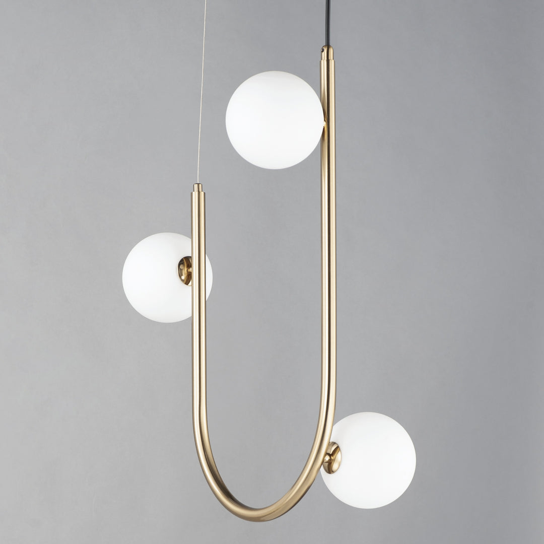 Contour 3-Light Cord Hung Pendant by Studio M Lighting – lifestyle