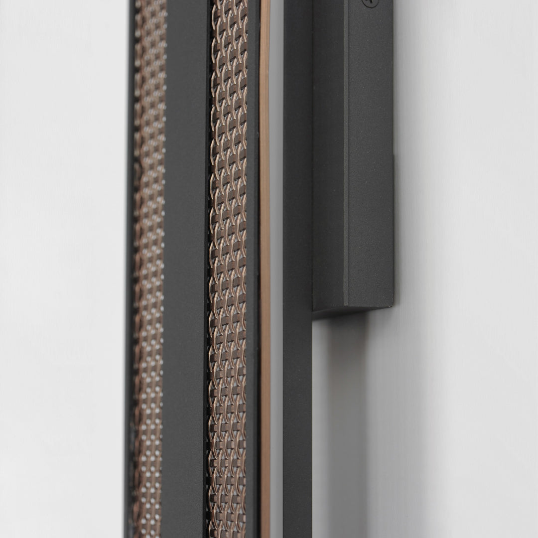 Interlace 60 LED Outdoor Wall Sconce by Studio M Lighting – lifestyle