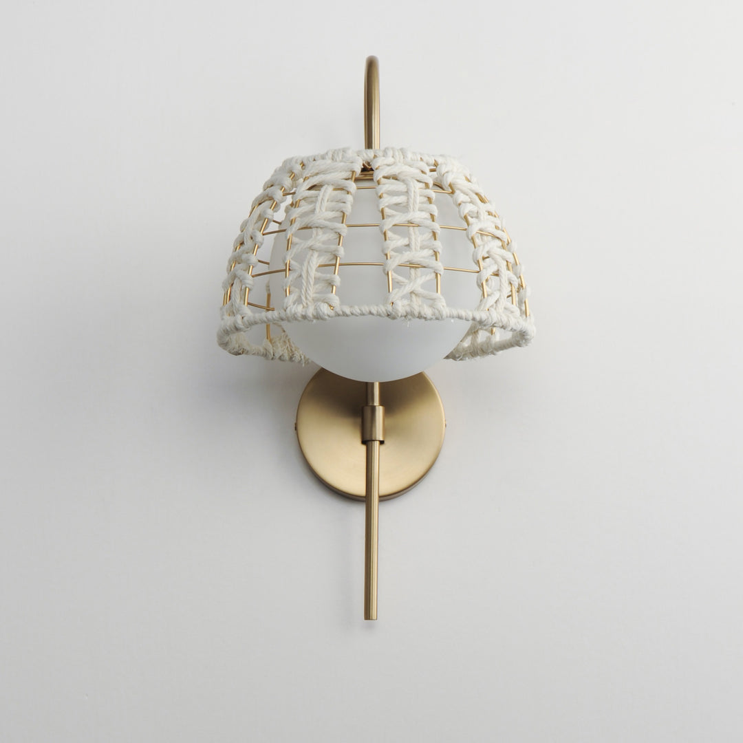 Macrame 1-Light Wall Sconce by Studio M Lighting – lifestyle