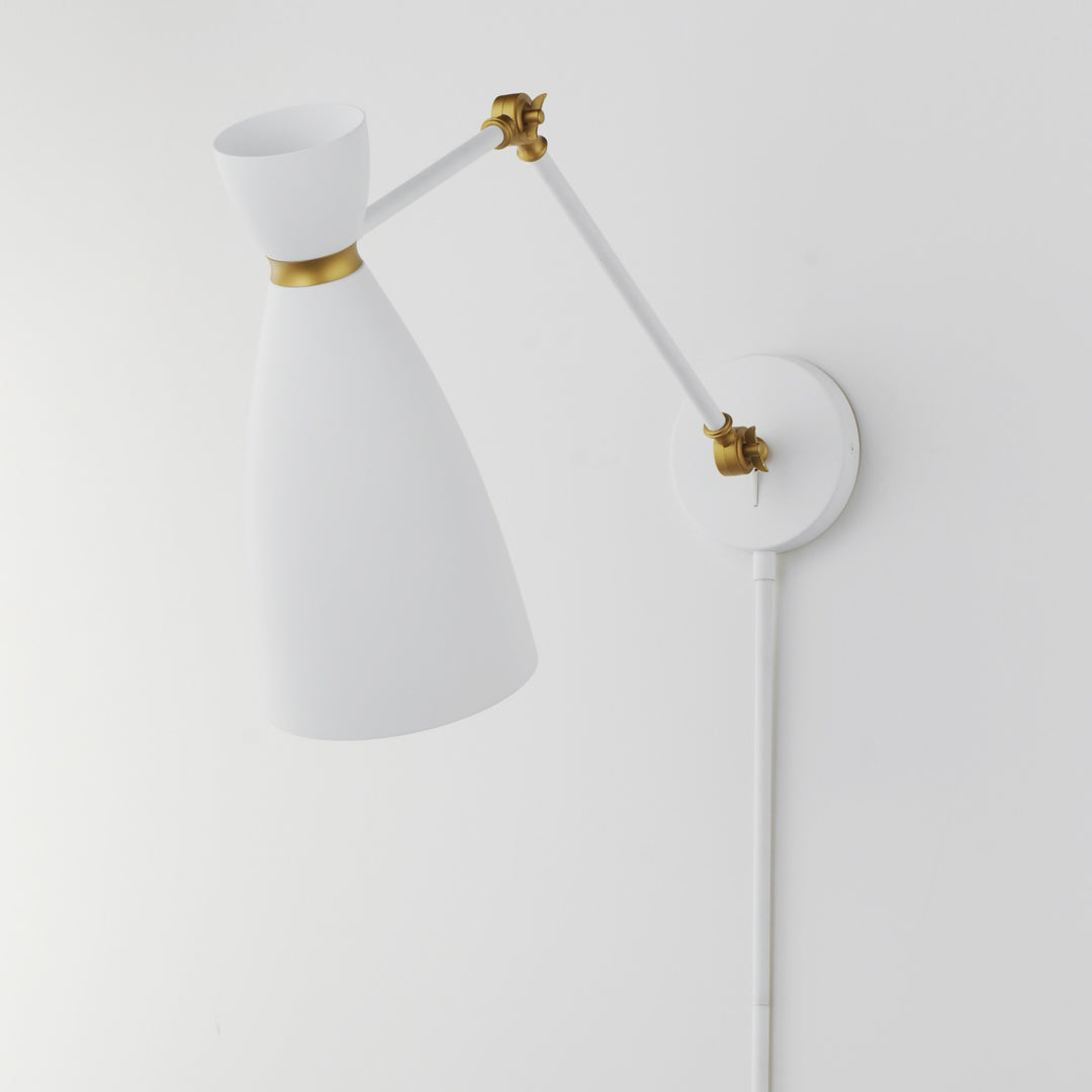 Carillon Articulating Wall Sconce by Studio M Lighting – lifestyle