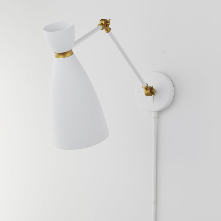 Carillon Articulating Wall Sconce by Studio M Lighting – lifestyle