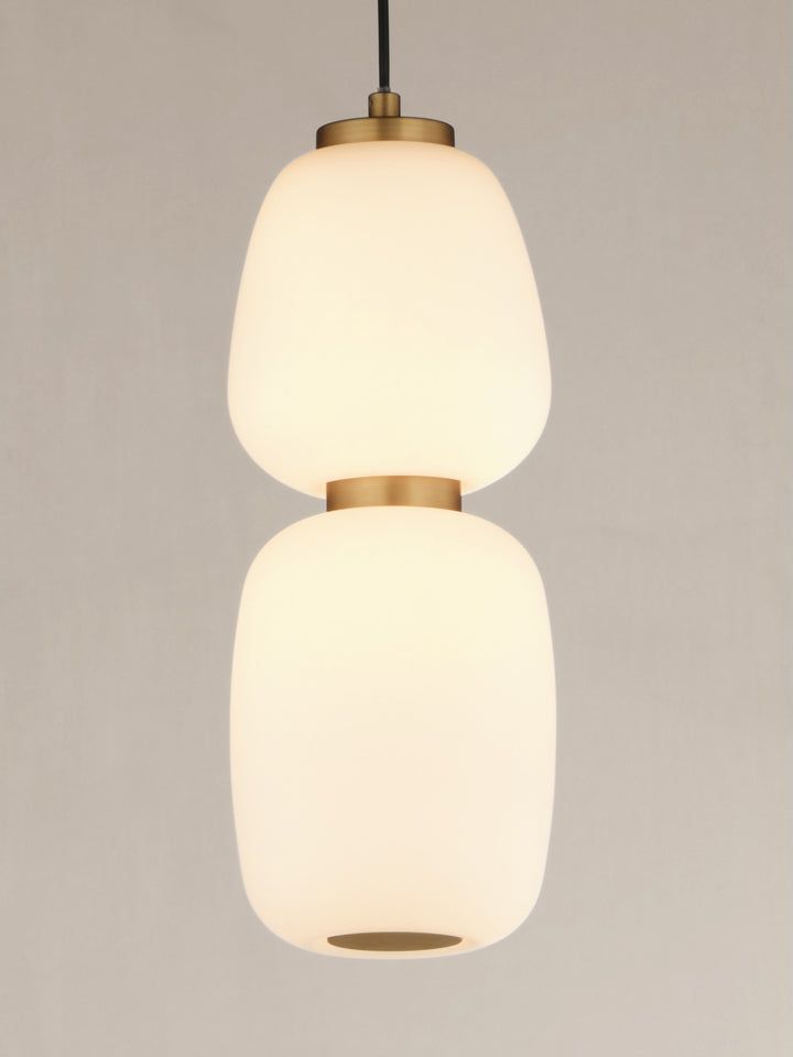 Soji LED 2-Light Pendant 255066 by Studio M Lighting – lifestyle