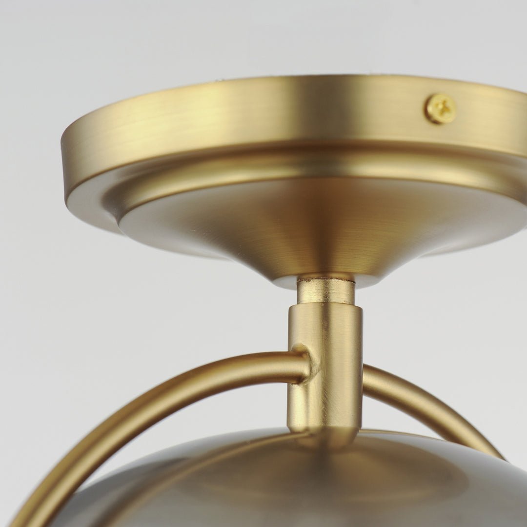 Duke 1-Light Semi Flush Mount by Studio M Lighting – lifestyle