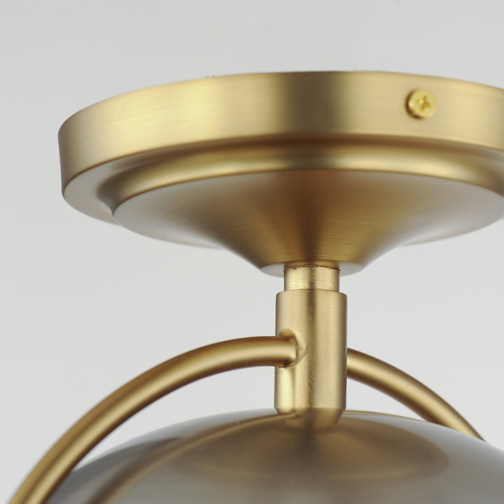 Duke 1-Light Semi Flush Mount by Studio M Lighting – lifestyle