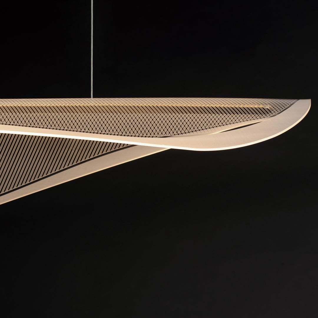 Manta LED Linear Pendant by Studio M Lighting – lifestyle