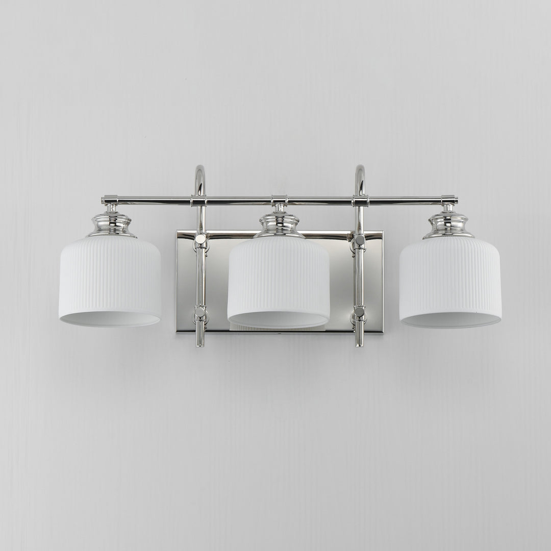 Bisque 3-Light Bath Vanity by Studio M Lighting – lifestyle