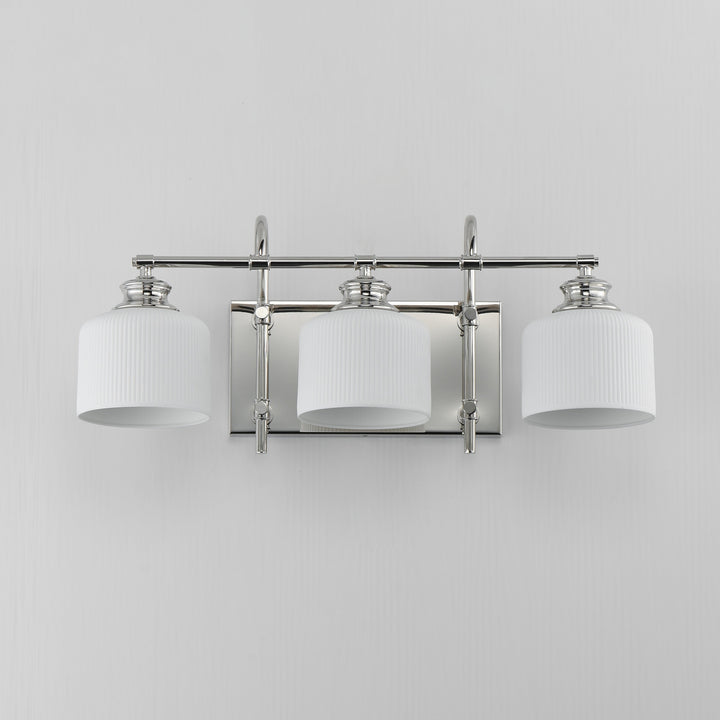 Bisque 3-Light Bath Vanity by Studio M Lighting – lifestyle