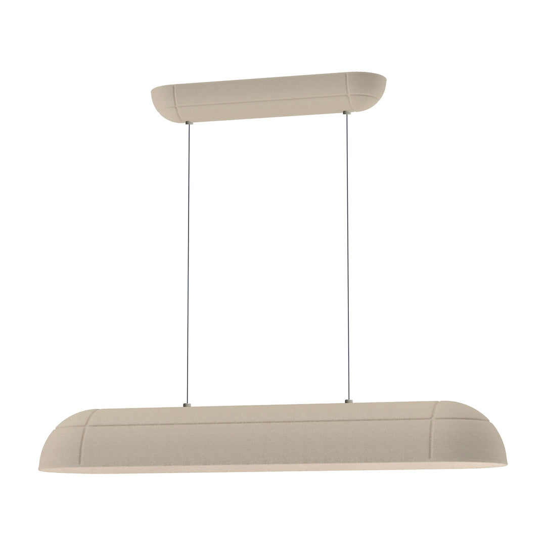 Wimbledon 41 LED Linear Pendant by Studio M Lighting in Light Cream