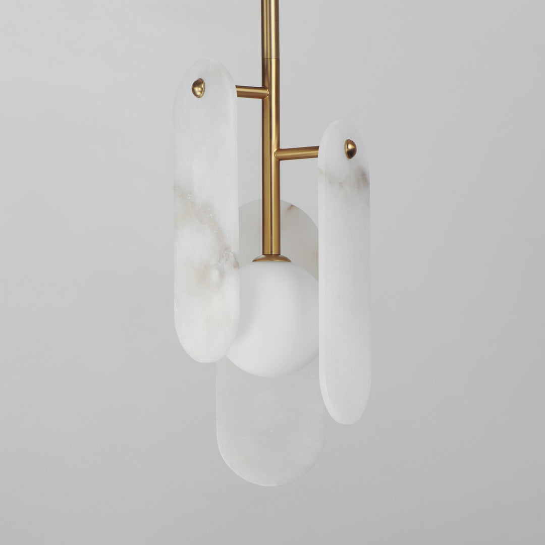 Megalith - Glass Megalith Cord Hung Pendant by Studio M Lighting – lifestyle