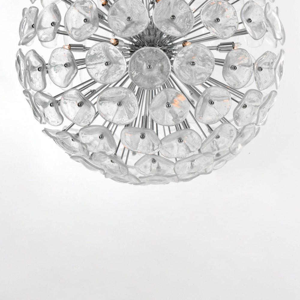 Fiori 28-Light Pendant by ET2 Lighting, styled view 1