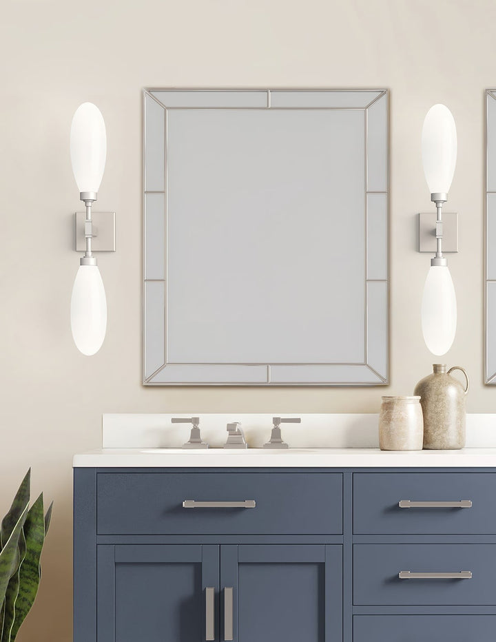 Fiori Double Sconce by Hammerton Studio in a styled interior