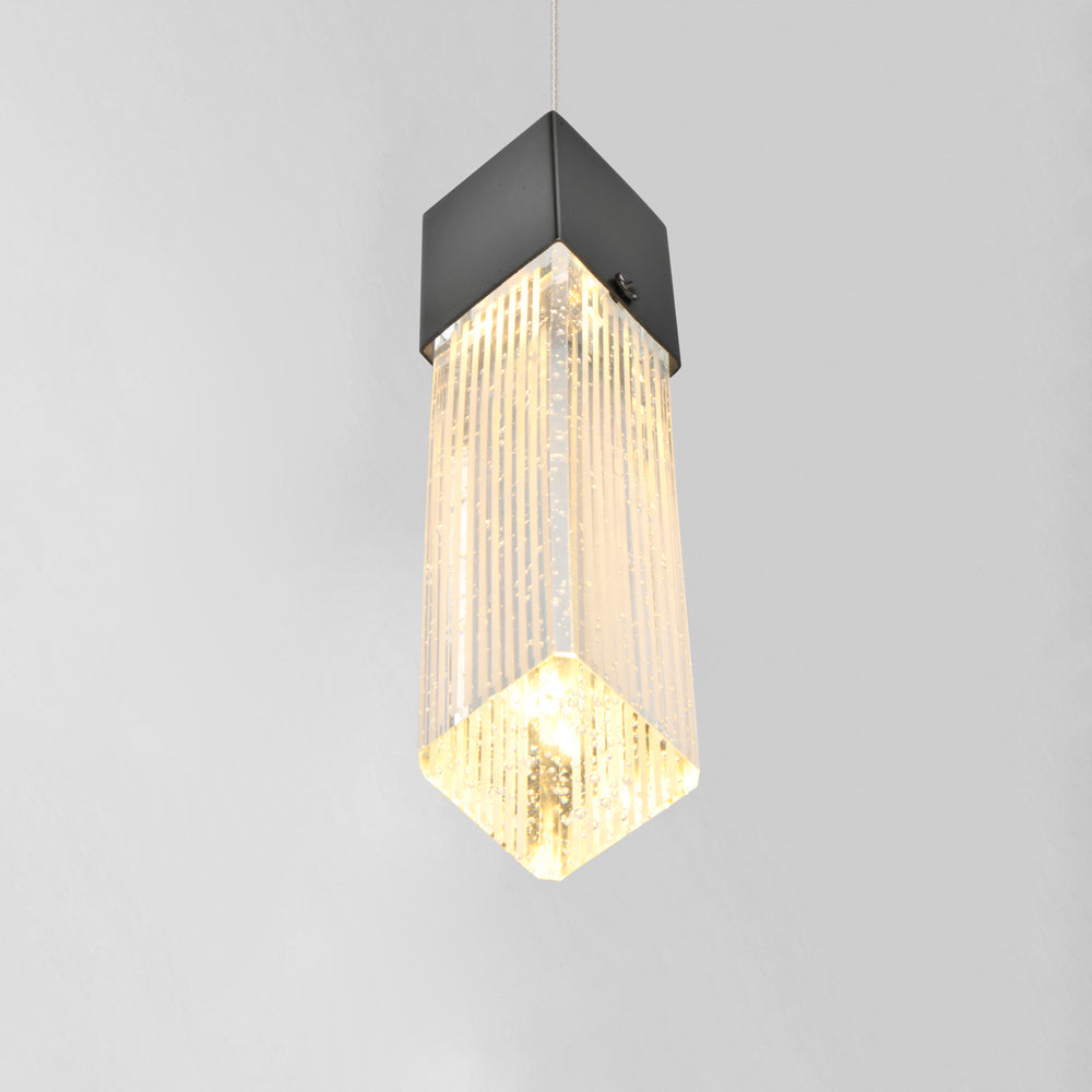 Fizz III 1-Light LED Pendant by ET2 Lighting, styled view 1